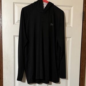 Under Armour Men's Black Long Sleeve Hoodie